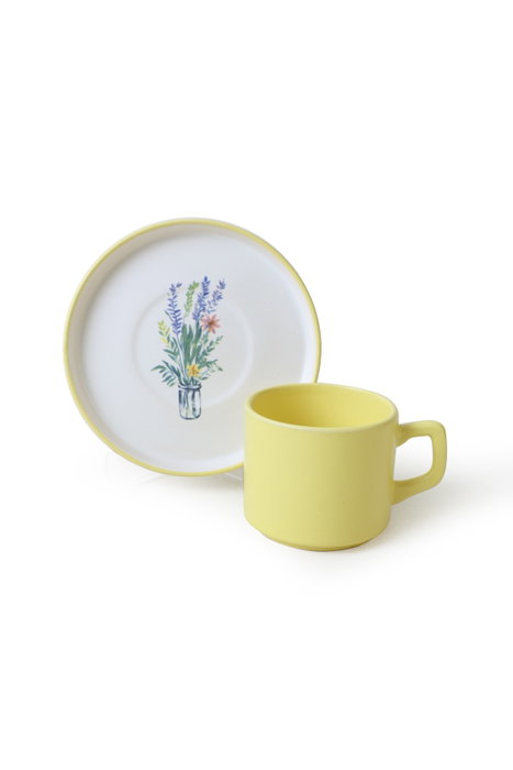 Hermia Juego de tazas de té de 12 piezas Multicolor
